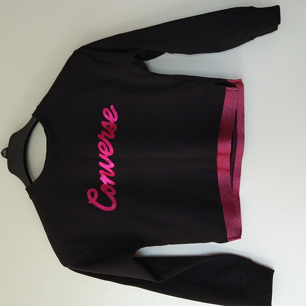 Big Girls Crew Neck Long Sleeve Sweatshirt